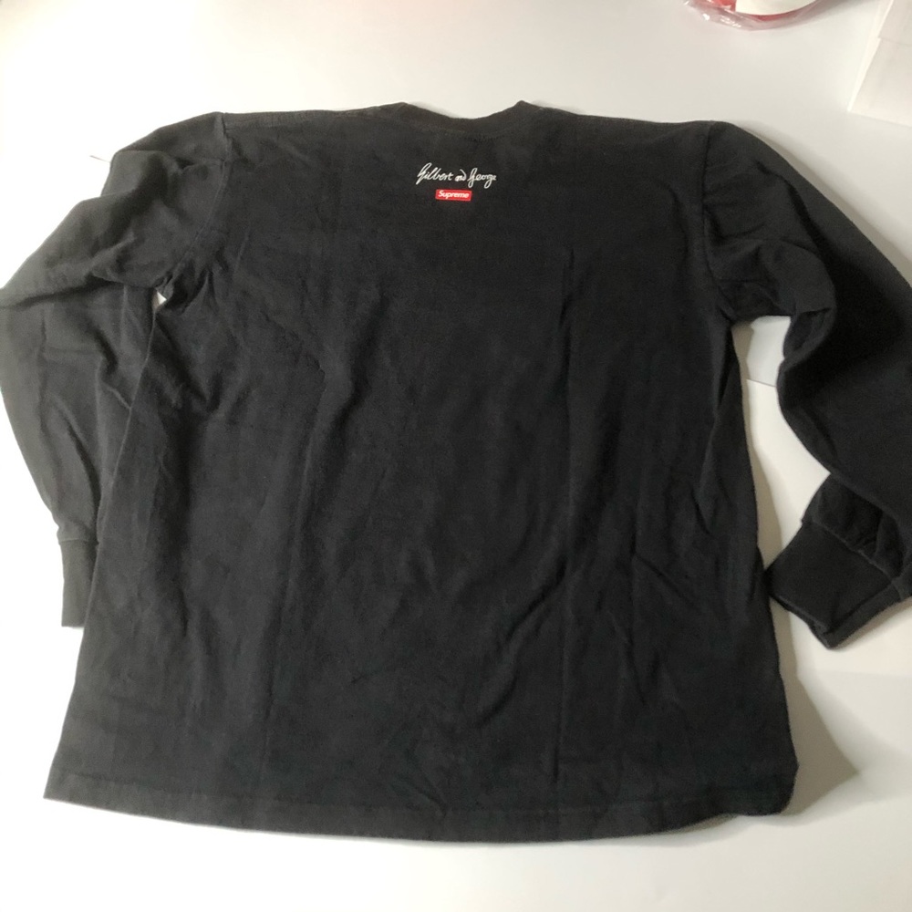 Supreme L/S Small Black T-Shirt Death After Life - Picture 4 of 7